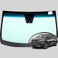 Лобовое стекло Hyundai Grand Santa FE (2013-2018) / Хюндай Гранд Санта Фе с датчиком и камерой