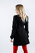 Плаття міні з розрізом чорне 83029 (2000000122045), фото 2