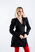 Плаття міні з розрізом чорне 83029 (2000000122045), фото 3