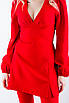 Плаття міні з розрізом червоне 83029 (2000000122038), фото 2