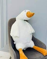 Іграшка Гусак обіймашка подушка Гігантський гусак Толстояк м'яка іграшка 1,6м