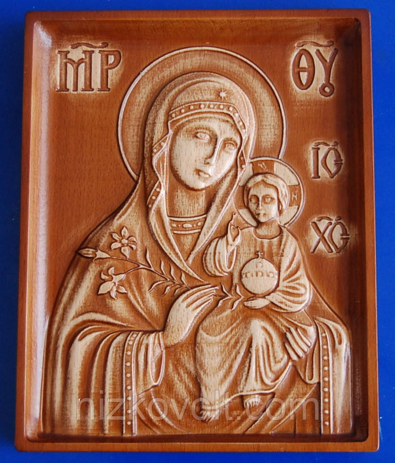 Ікона Божої Матері «Нев'янучий Цвіт» («Пахучий Цвіт») (160х200х18)