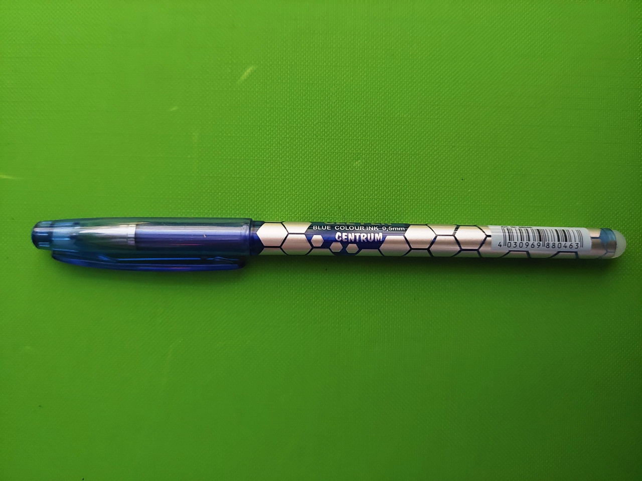 Канц Centrum Ручка гелева ERASABLE 0,5 мм син. 88046 витирається в карт.уп.