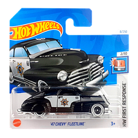 Машинка Базовая Hot Wheels '47 Chevy Fleetline Treasure Hunts First Response 1:64 HTF15 Black