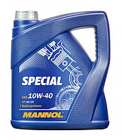 Полусинтетическое моторное масло Mannol Special 10W-40 4L