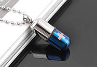 Парні кулони із секретом для закоханих. Капсули кохання. Парні підвіски для двох на подарунок, фото 2