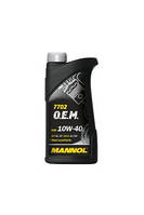 Оригинальное полусинтетическое моторное масло Mannol 7702 O.E.M.for CHEVROLET OPEL SAE10W-40 1L