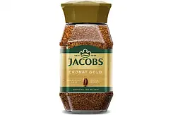 Розчинна кава Jacobs Cronat Gold 200 грамів у скляній банці | Нідерланди