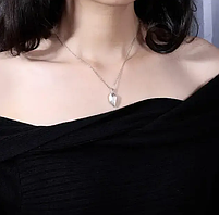 Парні кулони на магнітах для закоханих. Кулони парне серце на подарунок. Парні підвіски для двох, фото 3