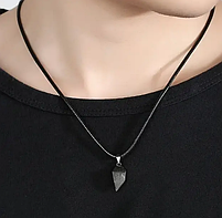 Парні кулони на магнітах для закоханих. Кулони парне серце на подарунок. Парні підвіски для двох, фото 6