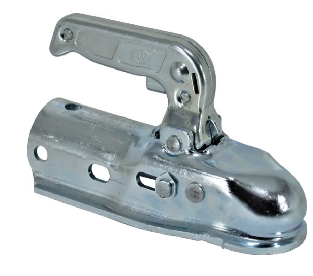 Замок причепа 2300 кг на круглу трубу 50 мм SPP (Польща), фото 1