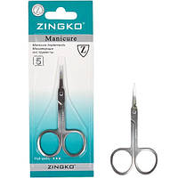 Ножиці манікюрні "Zingko Manicure" сталь, вигнуті 9 см X1-16 (X1-16(90270))