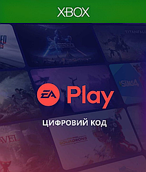 Підписка EA Play на Xbox, 12 місяців (Код)