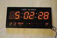 Настенные электронные часы LED Digital Clock JH 4622-4 RED