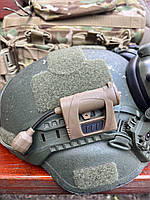 Тактичний ліхтарик з кріпленням на шолом Princeton Tec Charge-MPLS. налобный фонарь на каску