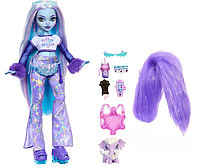 Лялька Монстер Хай Еббі Бомінейбл з вихованцем Monster High Abbey Bominable Yeti with Pet Mammoth Tundra Mattel HNF64