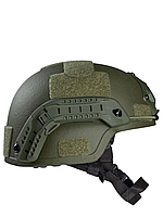 Боковые рельсы для шлема MICH 2000, PASGT, ACH, Направляющие рейки для каски.Цвет олива