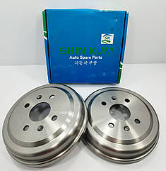 Барабан гальмівний (к-т 2 шт.) Авео Т200,Т250 SHIN KUM Корея