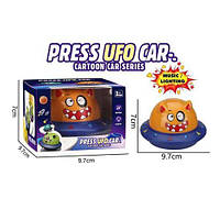 Музична іграшка на колесах "Press Ufo Car" Toys Shop