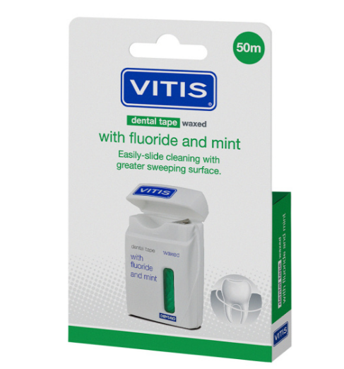 VITIS, зубна стрічка широка, 50 м