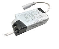 Драйвер для матриц и светодиодных LED модулей 6 -18ватт 300mA 18 - 85V