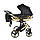 Дитяча коляска 2 в 1 Junama Hand Craft Black Gold 05, фото 4