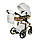 Дитяча коляска 2 в 1 Junama Hand Craft White Gold 08, фото 3