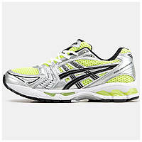 Кроссовки Asics Gel Kayano 14 Silver Yellow, мужские кроссовки, Асикс