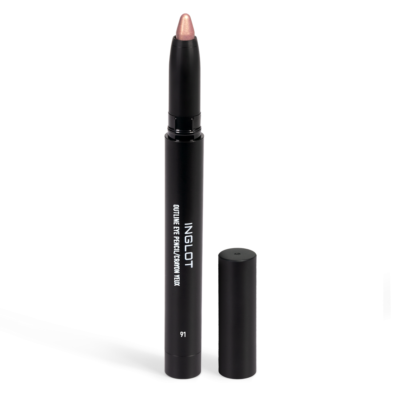 Механічний широкий олівець для очей та повік OUTLINE EYE PENCIL 91