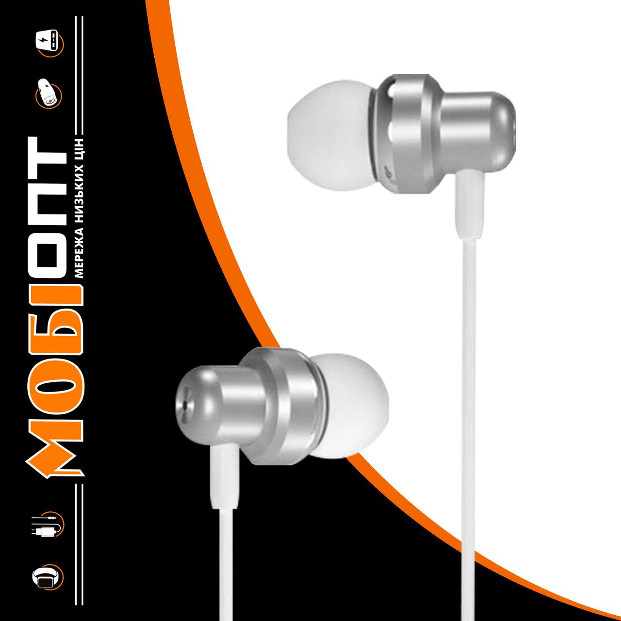 HF XO EP38 silver + мікрофон