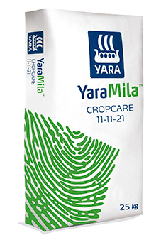 Гранульоване добриво безхлорне "YaraMila Кропкер 11-11-21", ТМ " Yara" 25 кг