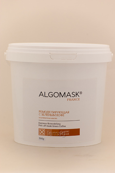 ALGOMASK Альгінатна маска Ремоделююча із Зеленою Кавою, 500 г