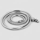 Ланцюжок з нержавіючої сталі Stainless Steel, розмір 55см*2мм.  Медична сталь