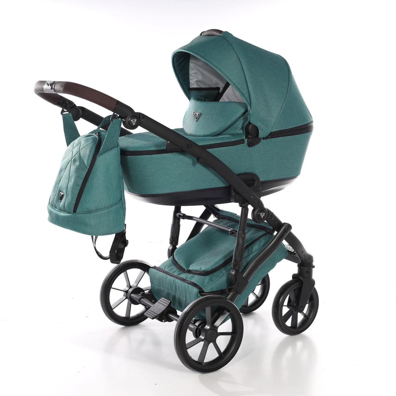 Дитяча коляска 2 в 1 Junama Space Waffle 03 green