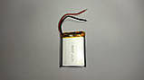 Акумулятор з контролером заряду Li-Pol PL403040 3,7V 400 mAh (4*30*40 мм), фото 2