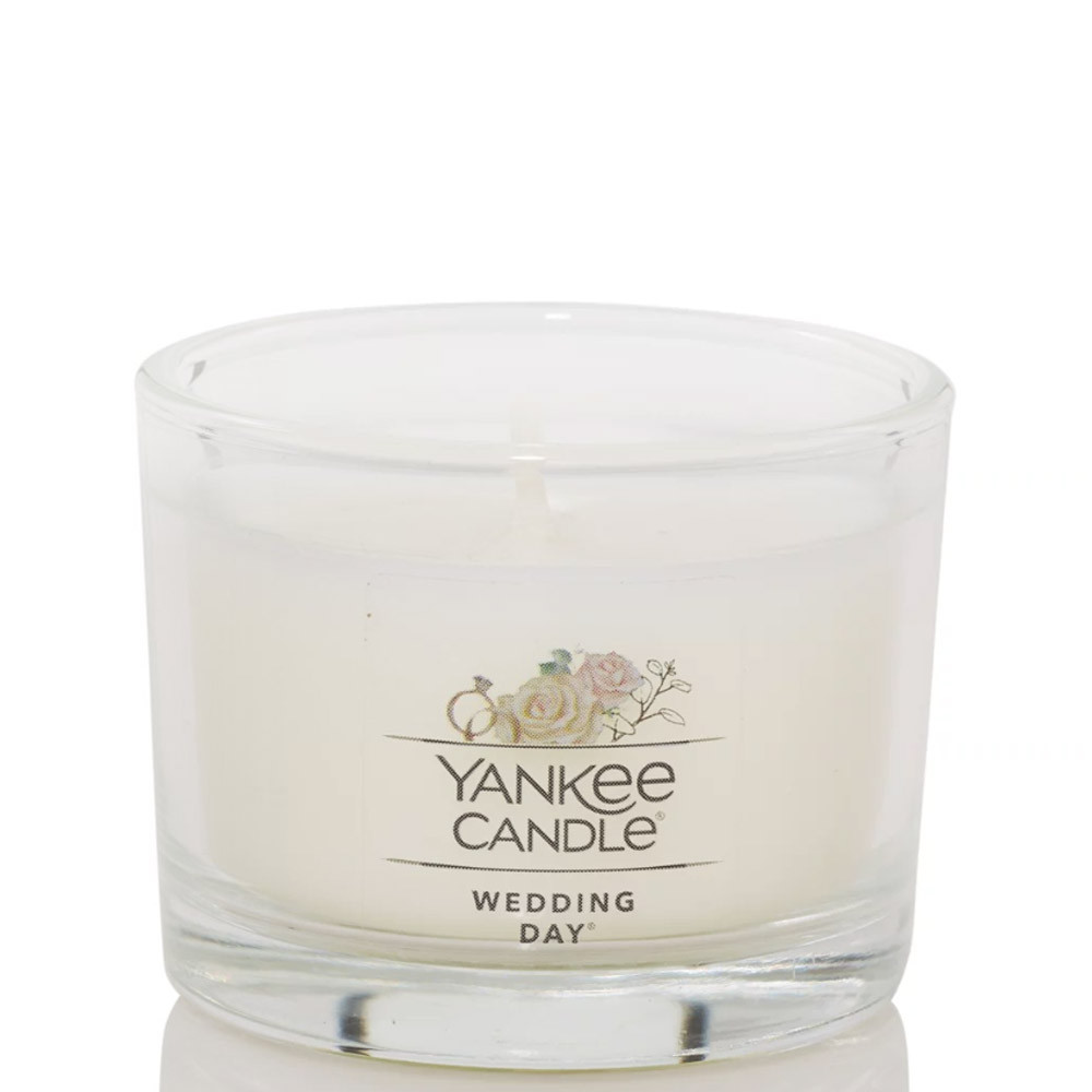 Свічка ароматична соєва у склі "День весілля" Yankee Candle, фото 1