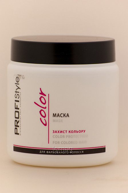ProfiStyle Маска ЗАХИСТ КОЛЬОРУ для фарбованого волосся 500 мл, фото 1