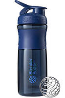 Спортивная бутылка-шейкер BlenderBottle SportMixer 28oz/820ml Navy (ORIGINAL) |PNB|