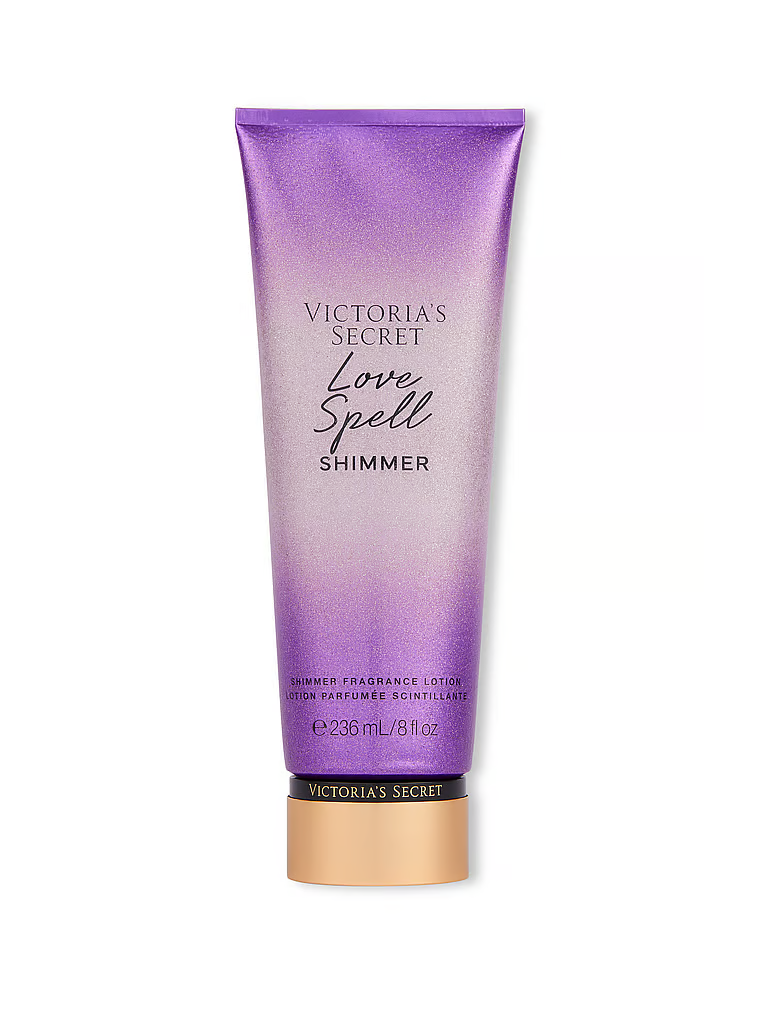 Парфумований лосьйон Love Spell Shimmer Victoria's Secret 236 мл, фото 1