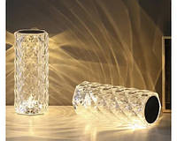 Настольная лампа с кристаллами и бриллиантами Creatice Table Lamp (конус) (50)