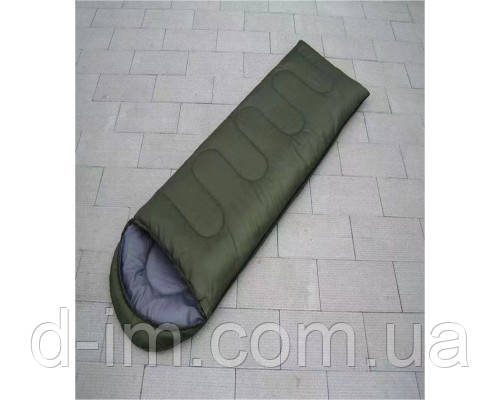 Широкий спальний мішок, що утеплює -15 °C / 900г/м.кв. ХАКІ (50)