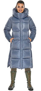 М'яка жіноча куртка в кольорі оливного модель 53631