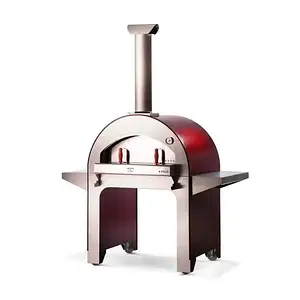 Піч для піци Alfa 4 pizze червона на основі
