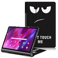 Кожаный чехол книжка Crazy Horse для Lenovo Yoga Tab 11 dont touch me