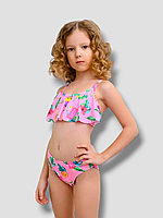 Детский купальник Teres 1046 розовый 30 32 34 36 размер