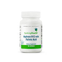 Витамины и минералы Seeking Health Hydroxo B12 With Folinic Acid, 60 пастилок