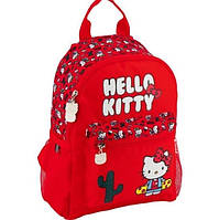 Рюкзак дошкольный Kite 534 Hello Kitty красный 30х22х10 см 5 л