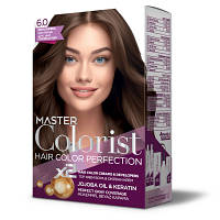 Master Colorist 6.0 Dark Brown, 2x50 мл+2x50 мл+10 мл