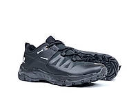 Мужские зимние кроссовки Salomon Gore-Tex 11925 черные( термо )