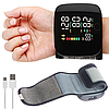 Тонометр на зап'ястя LY-84 + Подарунок Безконтактний термометр / Апарат для вимірювання тиску з голосом, фото 2